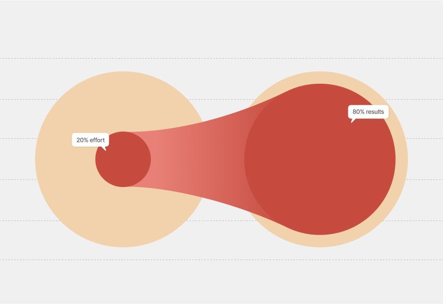The 80/20 Rule: How to Get More Done by Doing Less