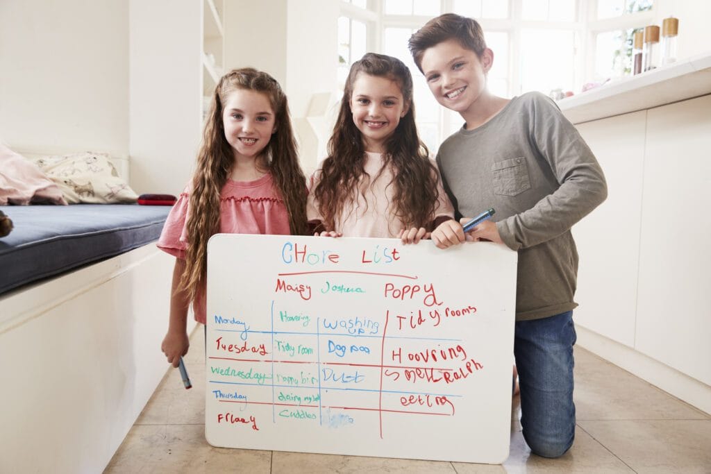 WFH with children Stick to a Routine (But Expect Detours)